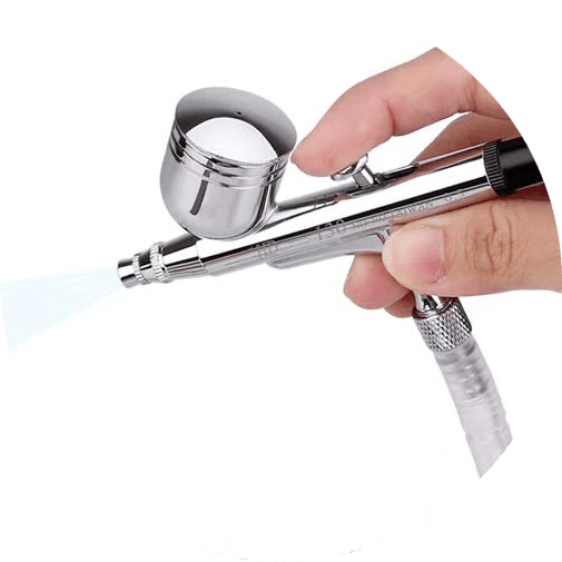 Microdermabrasion spray gun